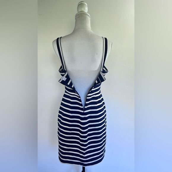 OLD NAVY MARINER NAUTICAL STRIPE SLEEVELESS MIDI DRESS SIZE M - Picture 14 of 14
